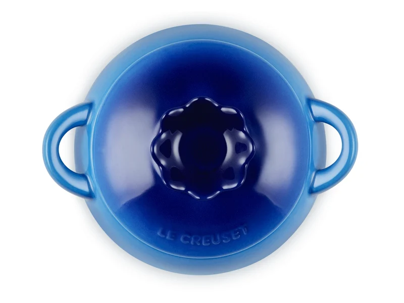 Le Creuset Mini-Cocotte Blaubeere rund azure