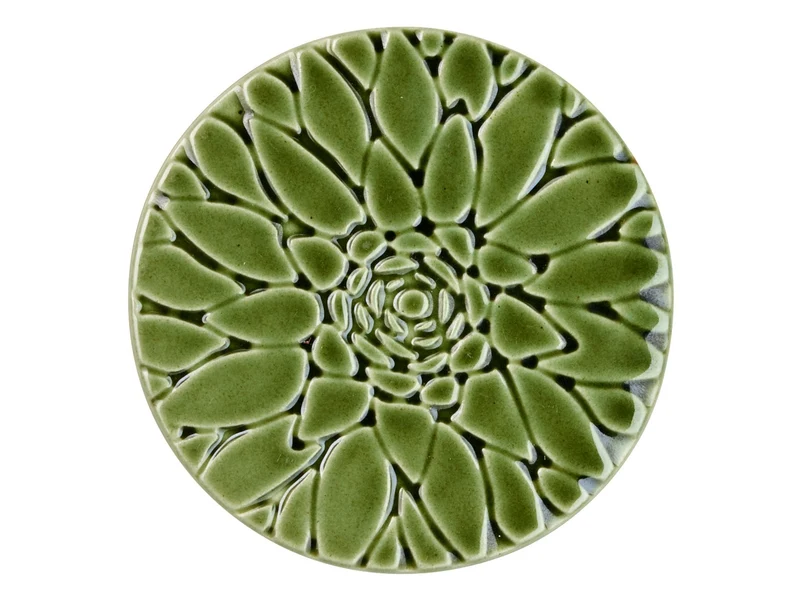 ASA ceramic coaster Untersetzer agave verde Set 2tlg