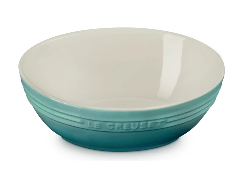 Le Creuset Servierschale rund bleu riviera 3,2l