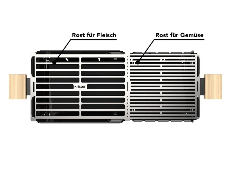 Knister Gas Grill - Lackiert
