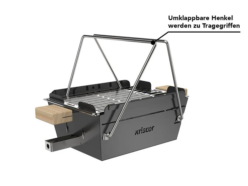 Knister Gas Grill - Lackiert