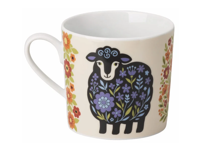 Rosenthal Home Flower Farm Fauna Becher mit Henkel 0,38l
