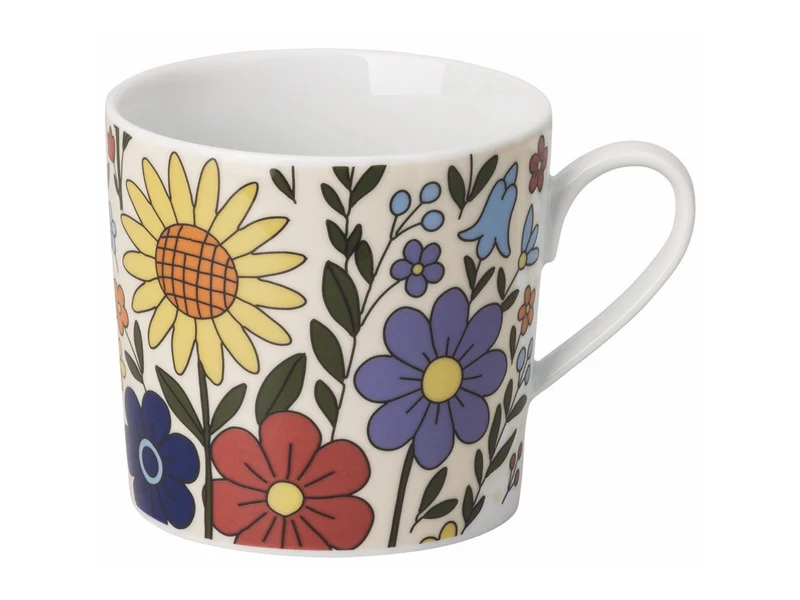Rosenthal Home Flower Farm Flora Becher mit Henkel 0,38l