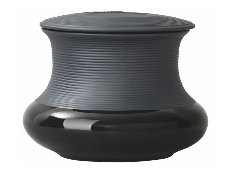 Rosenthal Viiva Dose klein schwarz 10cm