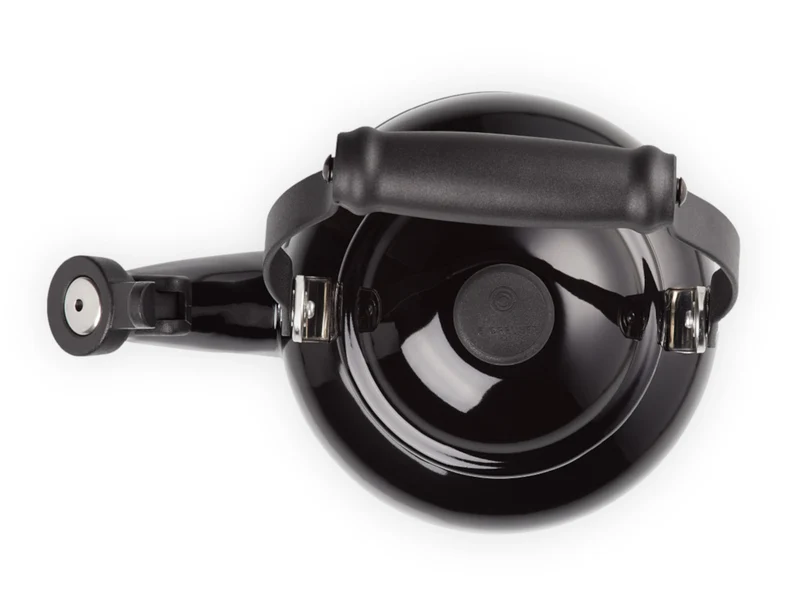 Le Creuset Wasserkessel Demi schwarz glänzend 1,1l