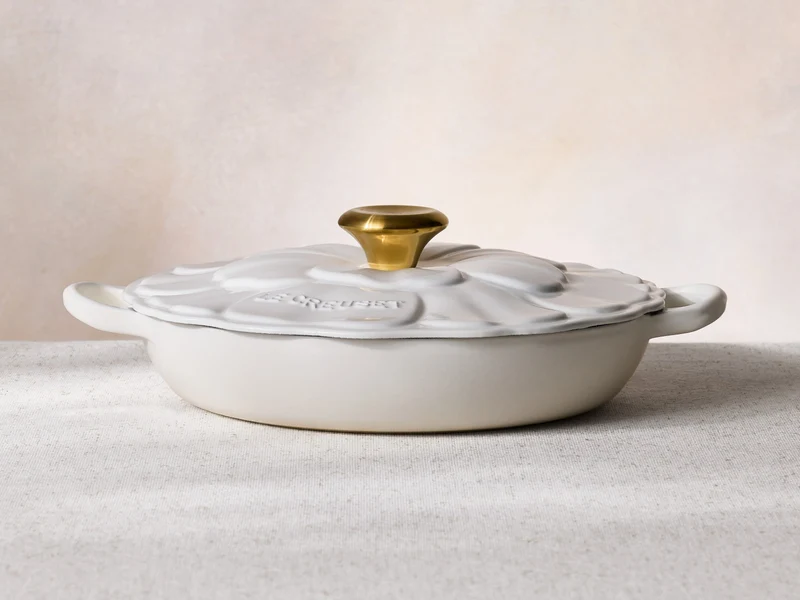 Le Creuset Signature Gourmet-Profitopf Blume sea salt 26cm