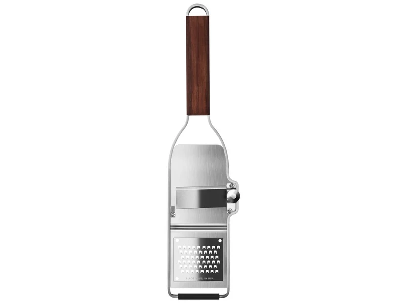 Microplane Master Serie Trüffel-Profi 2in1 Edelstahl/Walnuss