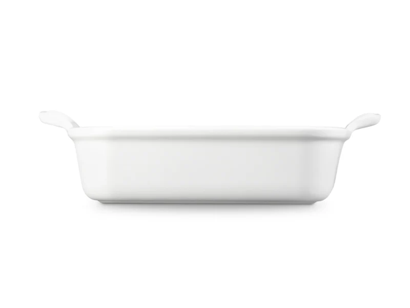 Le Creuset Auflaufform Tradition quadratisch weiß 23cm