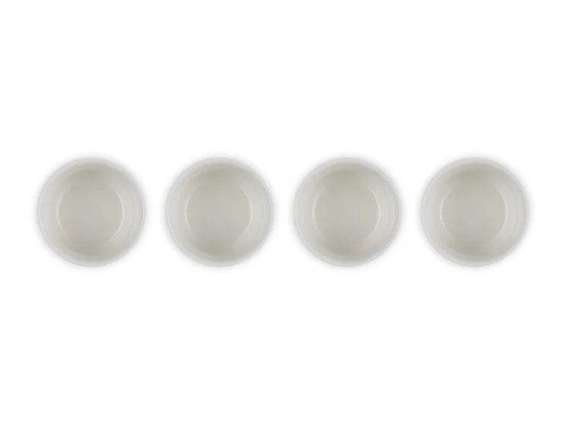 Le Creuset Mini Förmchen 0,1l Set 4tlg meringue
