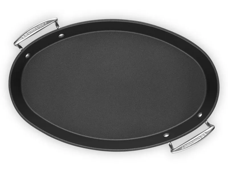 Le Creuset Aluminium-Antihaft Bratpfanne oval 40cm