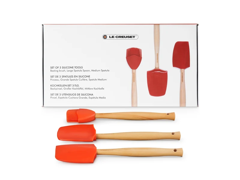 Le Creuset Craft Kochkelle ofenrot Set 3tlg