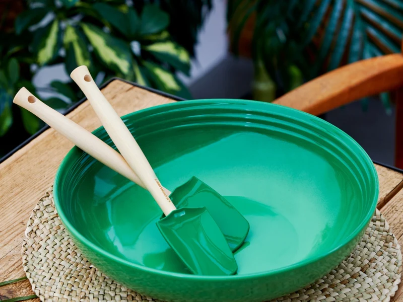 Le Creuset Craft großer Kochlöffel bamboo 28cm