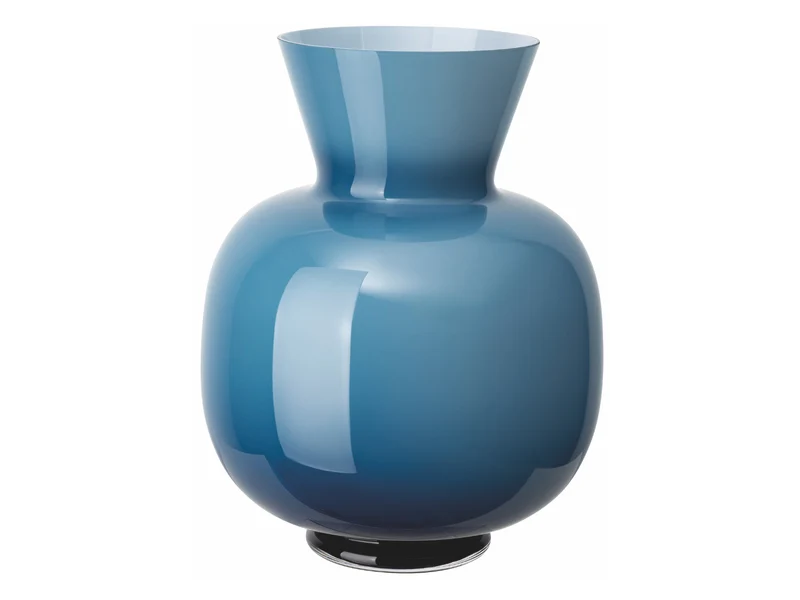 Rosenthal Anna Lightblue Glass Vase 34cm