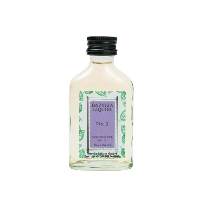 Bazylia Liquor No.2 Basilikumlikör 20 ml, 20 % Vol.