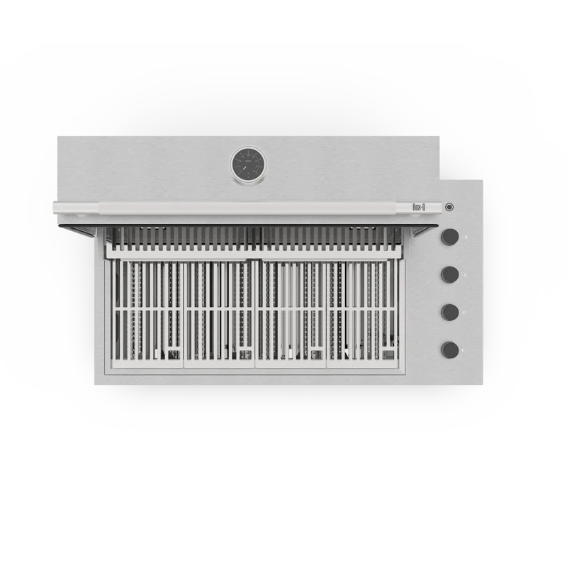 Brabura Box-Q-Einbaugrill 4-Brenner Edelstahl