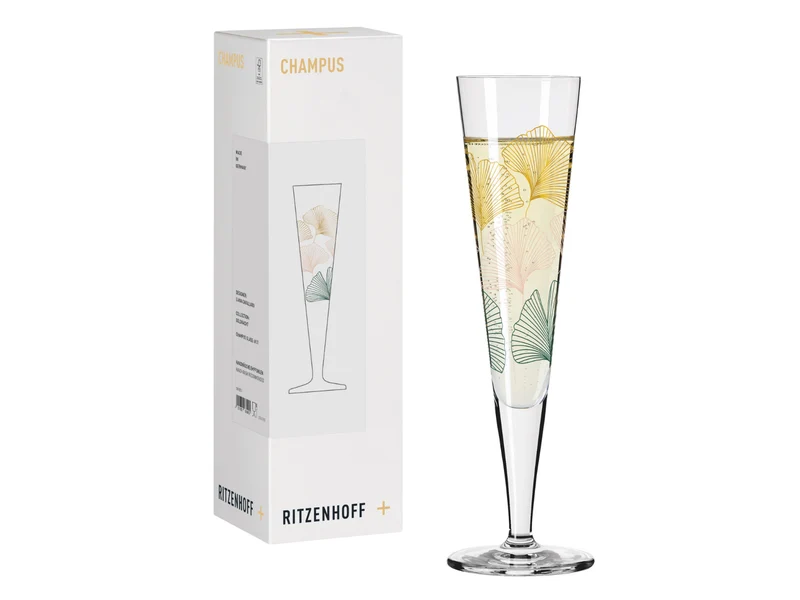 Ritzenhoff Goldnacht Champagnerglas (L.Cavallaro) #51 F26