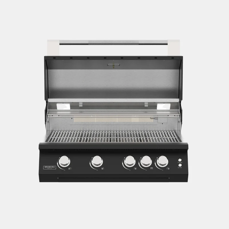Brabura Fusion 400 RM Einbaugrill 4-Brenner | Neuestes Edelstahlmodell