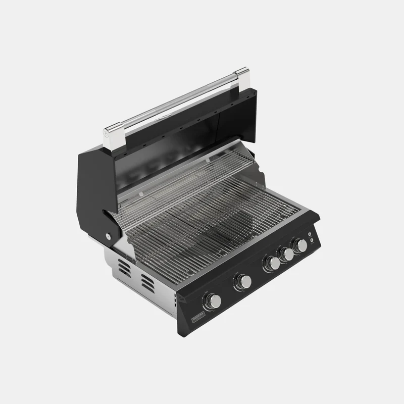 Brabura Fusion 400 RM Einbaugrill 4-Brenner | Neuestes Edelstahlmodell