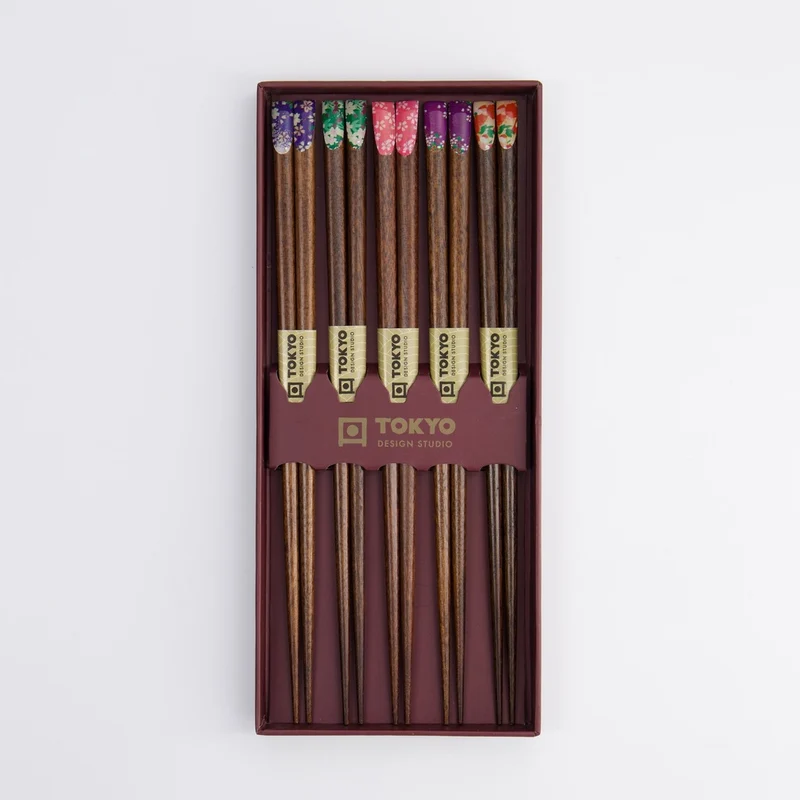 Essstäbchen Chopsticks Japan Flower Geschenkset