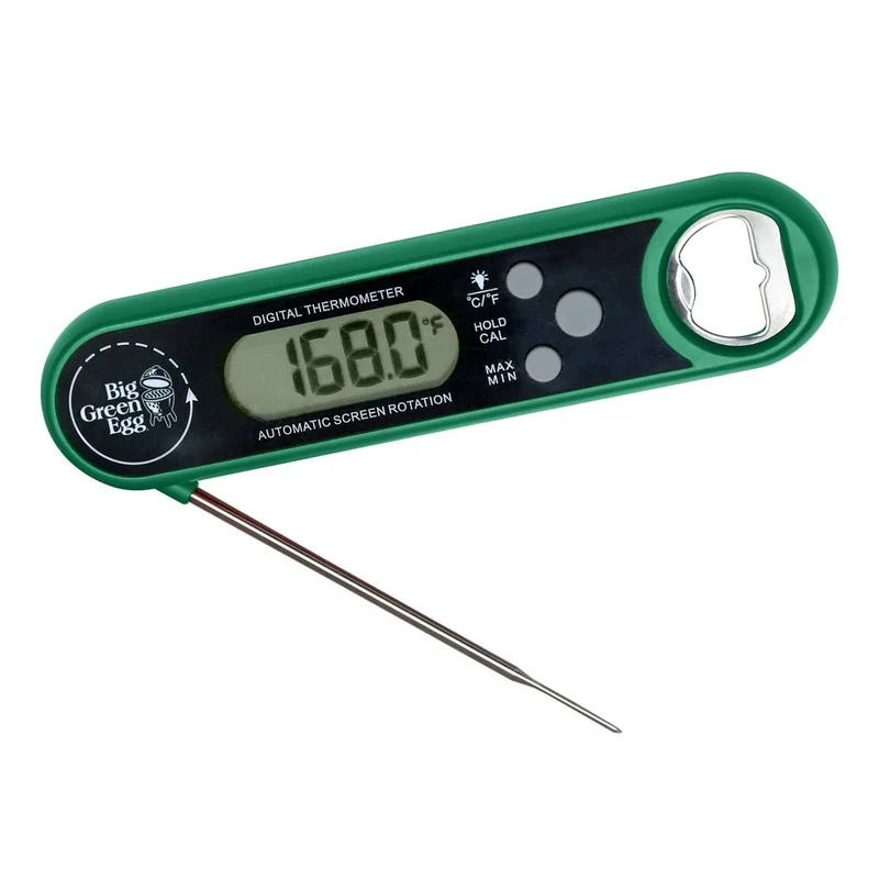 Big Green Egg Digitales Thermometer mit Flaschenöffner