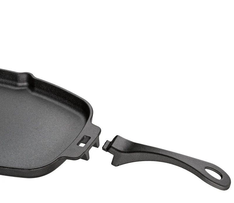Servierpfanne 33x21 m Brett BBQ