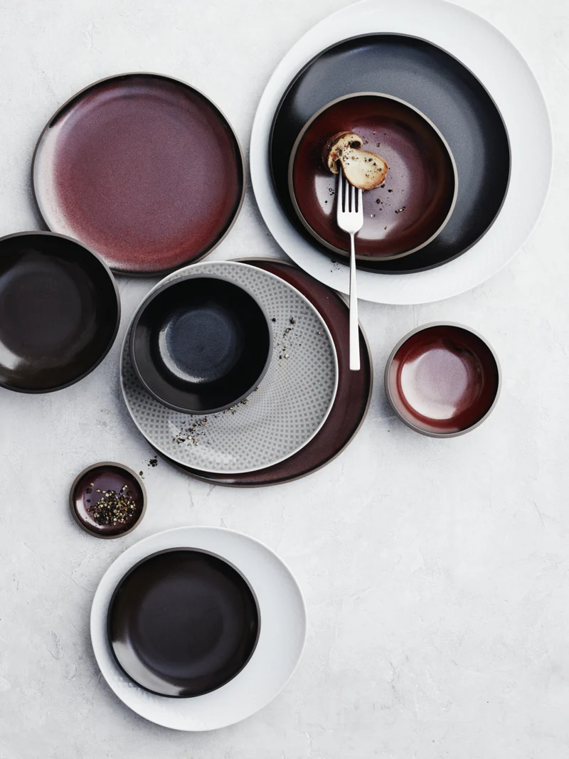 Rosenthal Junto Bronze Tafelset 12tlg