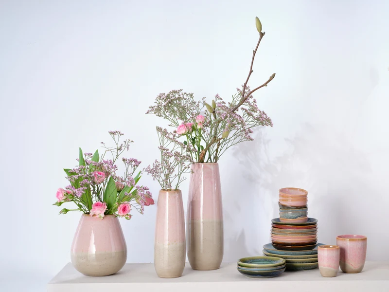 ASA il capriccio Vase rosato 32cm