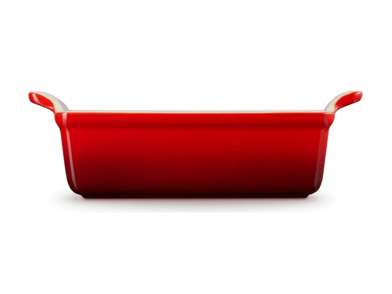 Le Creuset Backform Tradition rechteckig kirschrot 23cm
