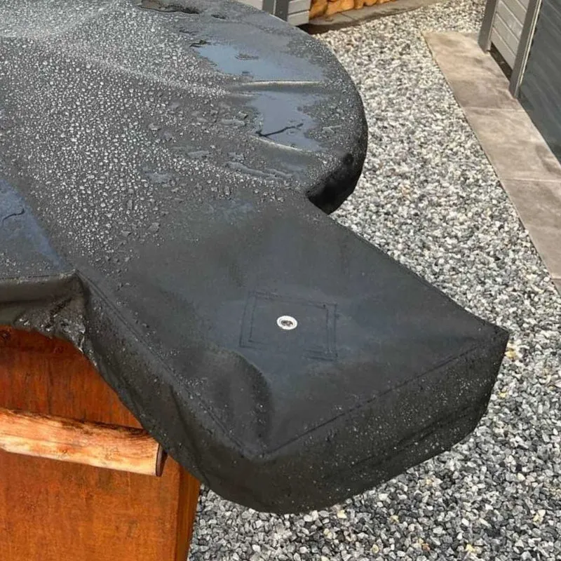 Manax Grillbar Halterung Ofyr Black- Set lackiert