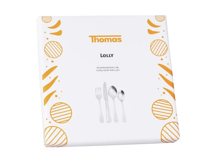 Thomas Kids Lolly/Edelstahl Kinderbesteck-Set 4tlg