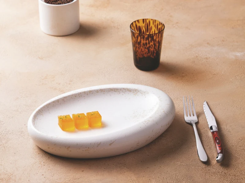 Rosenthal Arthur Krupp White River Teller tief oval 25,5cm