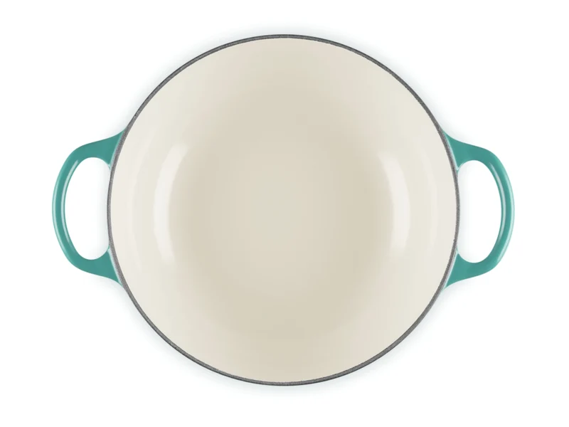 Le Creuset Stew Pot Signature rund bleu riviera 22cm