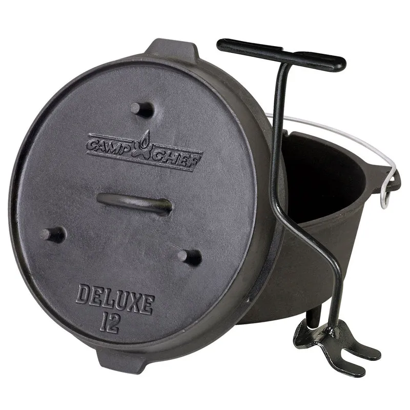 Camp Chef Dutch Oven Deluxe, 12"