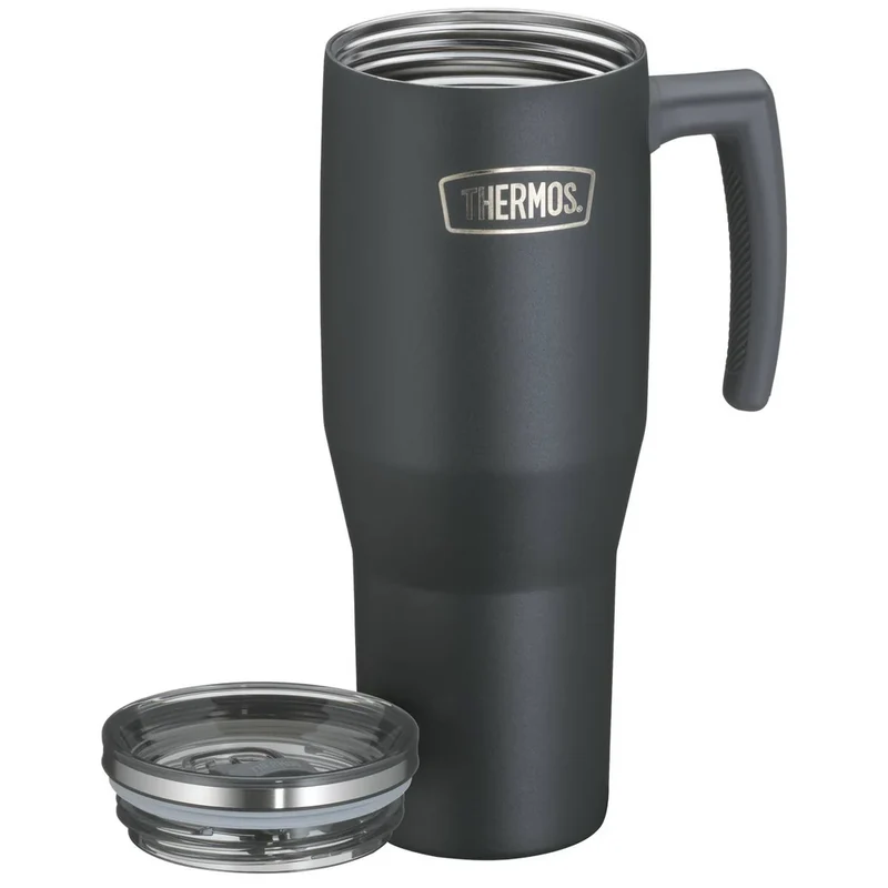 REFRESHING SERIES Isolierbecher 1,10 L | Mit Komfortgriff & Strohhalm