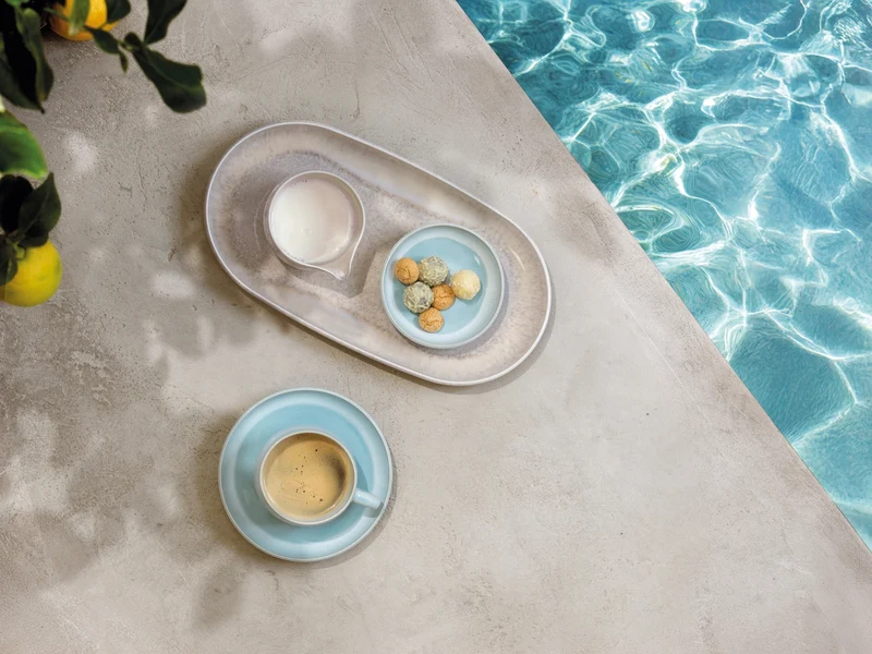 like. by Villeroy & Boch Perlemor Aqua Espressountertasse 12cm