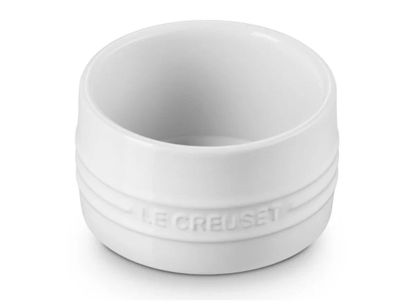 Le Creuset stapelbares Förmchen weiß 8cm