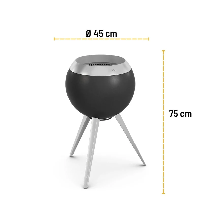 Höfats MOON 45 Feuerschale mit hohem Fuß