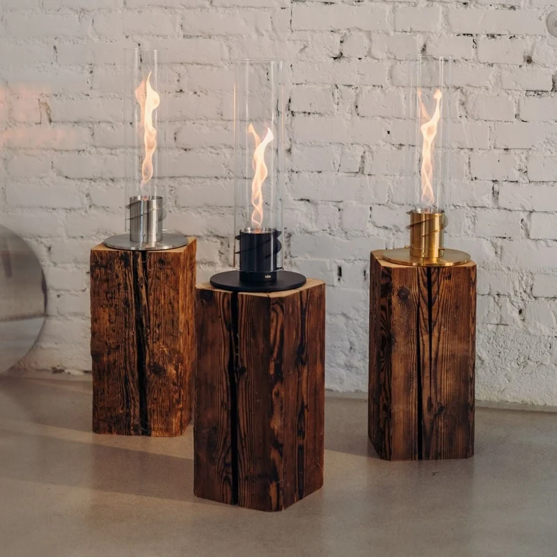 Höfats Spin 1200 Tischfeuer schwarz