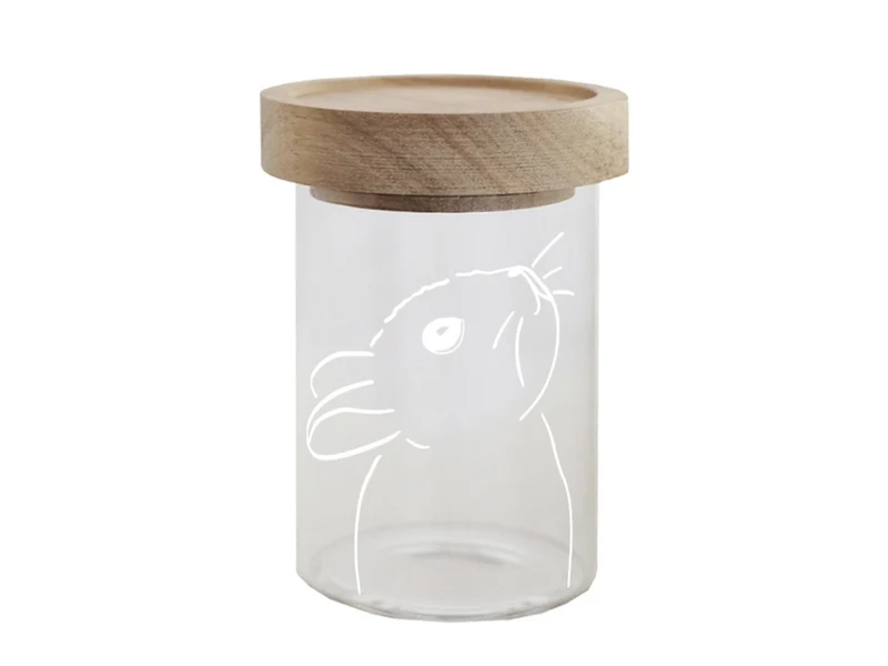 Eulenschnitt Mini Vorratsglas Hase 9cm