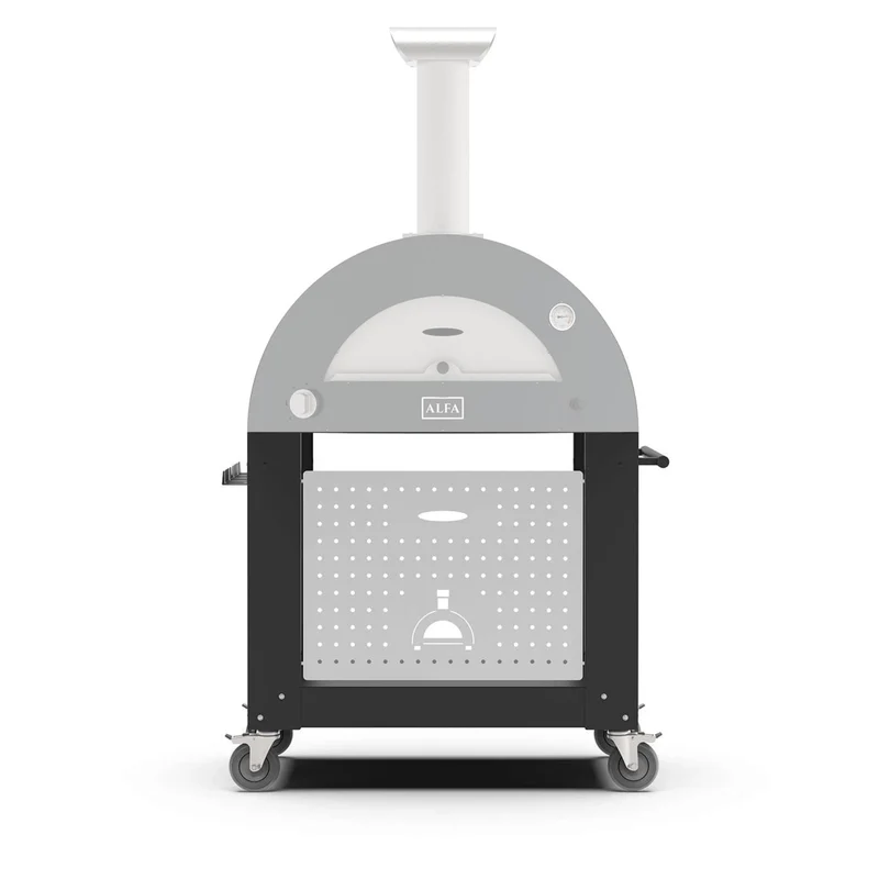 Alfa Forni Unterbau MODERNO & Classico 2 Pizze - Schwarz (BF-2P-NEGO)