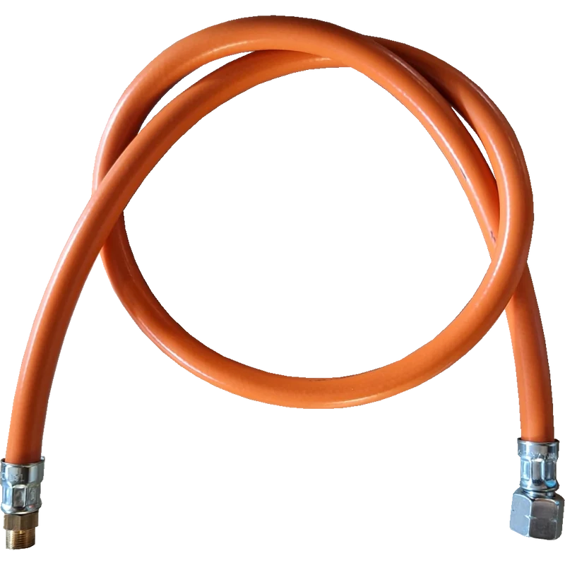 TGO MD-Schlauch, 6,3x3,5mm | G 3/8"LH-ÜM x AG 7/16"x28 UNEF | 1000mm