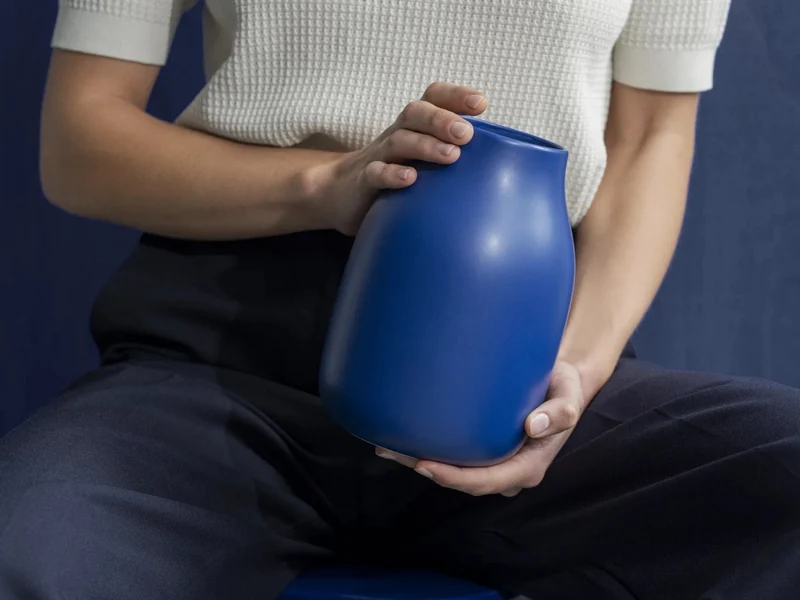 Blomus COLORA Vase L mazarine blue 20cm