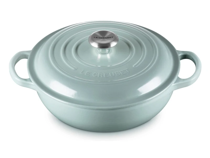 Le Creuset Stew Pot Signature rund sea salt 22cm