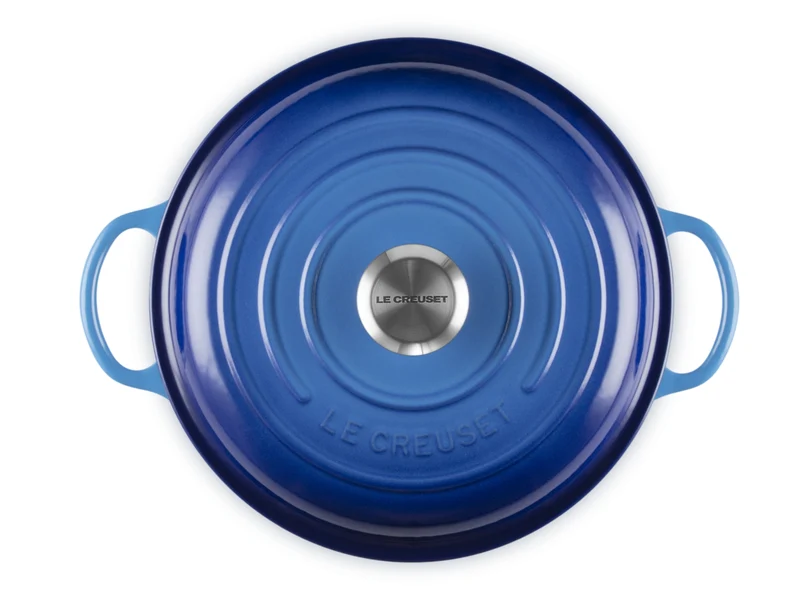 Le Creuset Stew Pot Signature rund azure 22cm