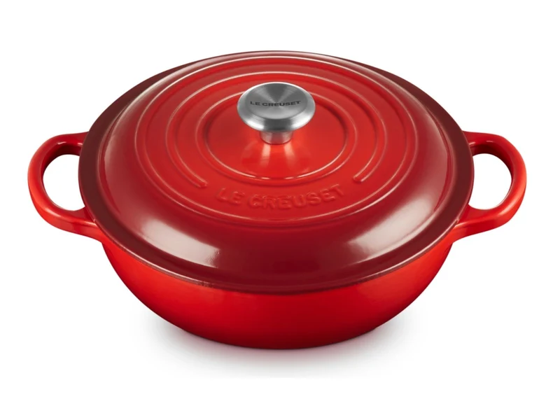 Le Creuset Stew Pot Signature rund kirschrot 22cm