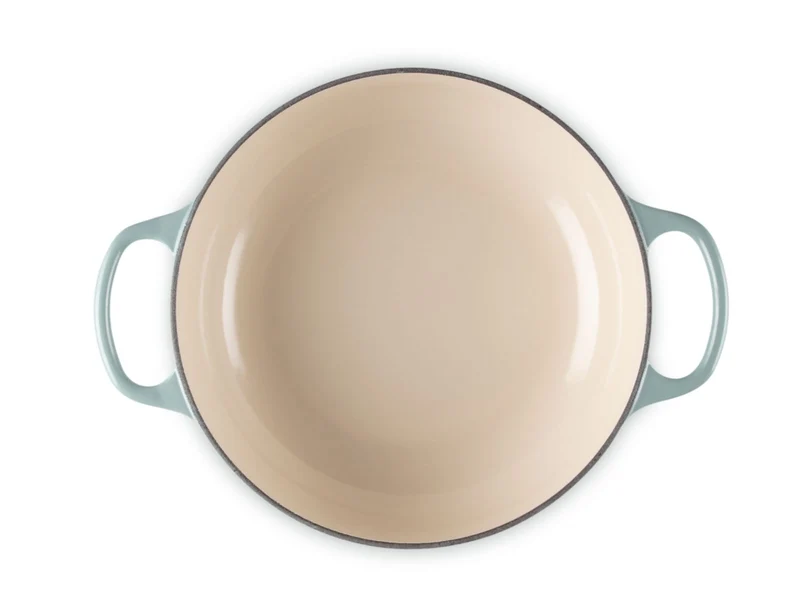 Le Creuset Sauteuse Signature rund sea salt 24cm