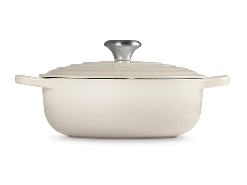 Le Creuset Sauteuse Signature rund meringue 24cm