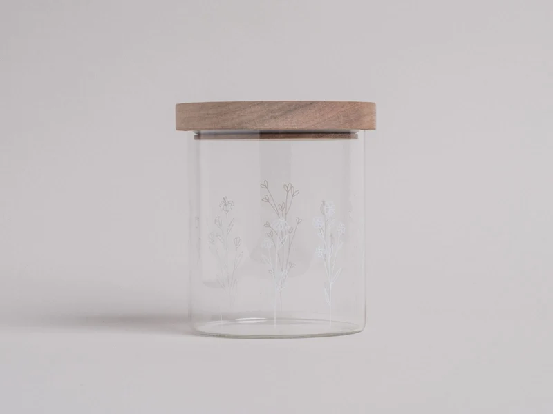 Eulenschnitt Vorratsglas Blumenwiese 13cm