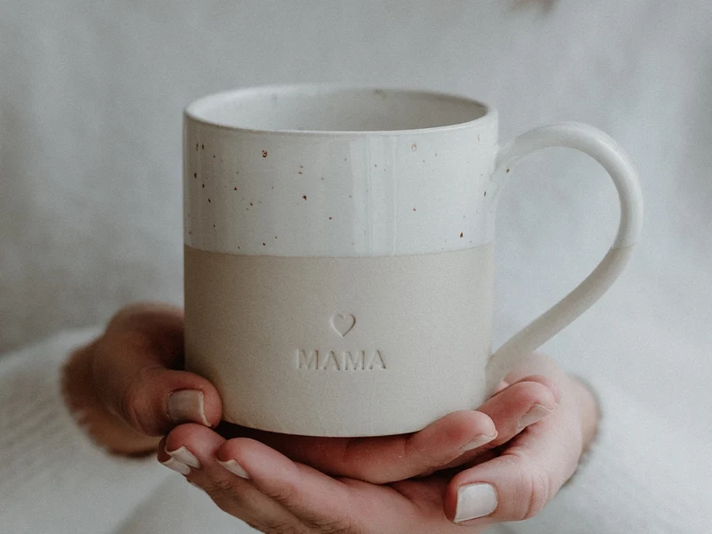Eulenschnitt Große Tasse Mama 0,45l