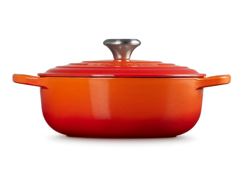 Le Creuset Sauteuse Signature rund ofenrot 24cm